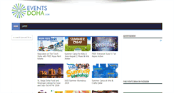 Desktop Screenshot of eventsdoha.com